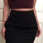 H&M Black Mini Skirt with Pockets Photo 0