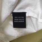 Song of Style White Sleeveless Top with Lace up Corset Style Detail Size L Photo 4