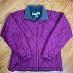 Columbia Quilted Purple Interchange Zip Up Coat Size M Photo 12
