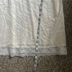 White Lace Slip Dress Bridal Neutral Wedding Sleepwear Medium Photo 3