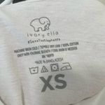 Ivory Ella  White and Blue Elephant T-Shirt Photo 2