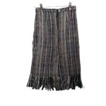 Anthropologie  Maeve Tweed fringe skirt size 0 Photo 3