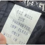 Rafael Long Pencil Skirt with Vegan Leather Trim Black Size 10 Photo 2