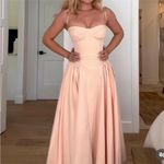 House Of CB ‎ Samaria dress. In color peach parfait. NWOT size XS A-C Photo 8