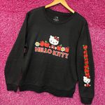 Hello Kitty Red Apples & Daisies Sanrio Kawaii Crewneck L Photo 2