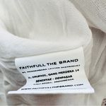 Faithfull the Brand Faithful the Brand deep V-neck striped jumpsuit size Small NEW Photo 4