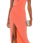 Michael Costello x REVOLVE Parker Maxi Dress in Coral
 Size‎ Small 15PTP Photo 0