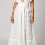 Majorelle  Mistwood Eyelet Wrap Midi Dress, White, Small Photo 0