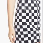 Tinseltown Tinsel Checkered Denim Miniskirt in Black White, Juniors Size M, New w/Tag Photo 6
