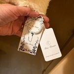 Miss Rosier NWT  white black bow mini dress Photo 1