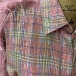 Queen of Sparkles Sequin Feather Dress Photo 3