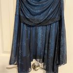 Taboo  Y2K Blue Floral Dress Photo 4