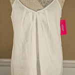 Commando NWT  Womens White Cotton Voile Cami‎ Medium Photo 0