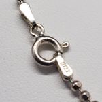 Sterling Silver Necklace with Cat Pendant Silver Photo 4