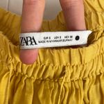 ZARA  Gold Pleated Maxi Skirt for Resort Wear Photo 2