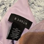 B Darlin Glittery Purple Dress Photo 3