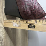 Charis & Doxa Football Wedge Heels 8.5 Brown Textured Game Day Tailgate Sporty Photo 11