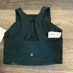 Athleta Conscious Crop Serene Green Camouflage Padded Athletic Tank Too NWT Photo 1