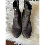 Ralph Lauren Chocolate Brown Studded Ankle Boots Photo 1