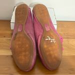 Women’s Born Pink/Purple Leather Flat Loafers With Flower Detail Size 10 Purple Photo 6