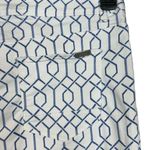 Chico's Chico’s SZ 2 (Large/12) So Slimming Girlfriend Crop Jeans Trellis Tile Hi-Rise Photo 6