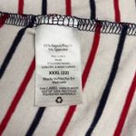 Time and Tru 3X XXXL Red Blue Stripe Tshirt Swing Midi Dress Pockets Patriotic Size undefined Photo 6