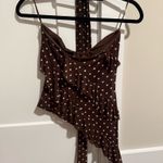 Brown strapless top Size M Photo 2