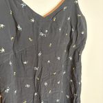 Gap Y2K 2000's  black floral midi dress Photo 1