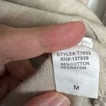 Dreamers  Sweater Womens Size Medium‎ V-Neck Cream Pullover Long Sleeve Photo 3