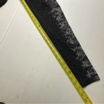 Lululemon Wunder Under Hi-Rise Tight Overlace Wunderunder HR Ice Grey Black Sz 8 Photo 7