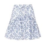 Ralph Lauren Rent the runway sz 2 polo white and blue floral lono mini skirt Photo 3
