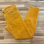 Edyson Hampton Skinny Mustard Corduroy Pants 30 Yellow Photo 0