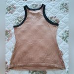 Chic Me Women's Black and Tan Tank Top size XL Photo 2