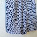 Rebecca Taylor  Ditsy Tulip Print Shorts Blue White Bermuda   Size 6 Photo 3