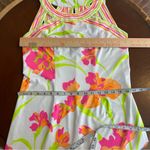 Gretchen Scott Designs Jersey Isosceles Dress Iconic Iris Size Medium Pink Photo 5