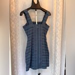 Roxy Women's Sweeter Dreams Pure Cotton Short Dress Teal/Navy Stripes small Photo 8