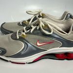 Nike shox Allegria sneakers white gray pink women’s size 9.5 activewear athletic Photo 2