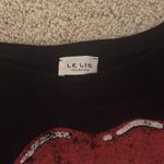 Le lis  Black Sweatshirt worn once Photo 1