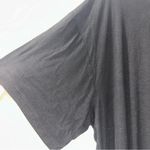 White Birch  Black Oversized Short Sleeve Tee Women’s Medium Photo 2