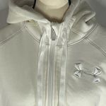 Under Armour Charged Cotton Storm Women’s Full Zip Hoodie w/Fleece Lining White Size M Photo 1