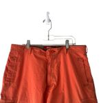 Basix Women's Size Large Orange Hiking Cargo‎ Outdoor Shorts Photo 1