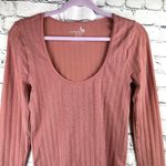 Free People Lucky You Layering Top Blush Size M/L Photo 8