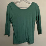 Boden Green My Supersoft Ballet 3/4 Sleeve Scoop Back Top Size undefined Photo 0