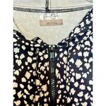 Jessica Simpson Jacket Windbreaker Leopard Size L Hoodie Light weight Photo 2