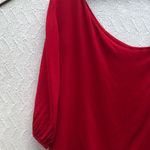 Audrey 3+1  One Shoulder Red Dress‎ Photo 7