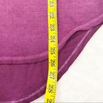 Seven7  Womens T-Shirt Small Maroon V-Neck Embellished Round Hem Casual Photo 9