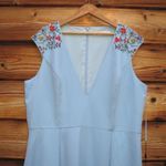 Mac Duggal NWT Gorgeous Ieena Beaded Cap Sleeve V Neck Beaded Gown Dress Photo 5