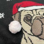 Well Worn Bah Humpug Pug Ugly Christmas Sweater Photo 4