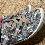 BOBS by Skechers Beach Bingo Women's Memory Foam Slip On Dog Shoes Sneakers 7.5 Gray Photo 3