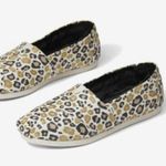Toms NEW  Classic Alpargata Gold Glitter Cheetah‎ Photo 4